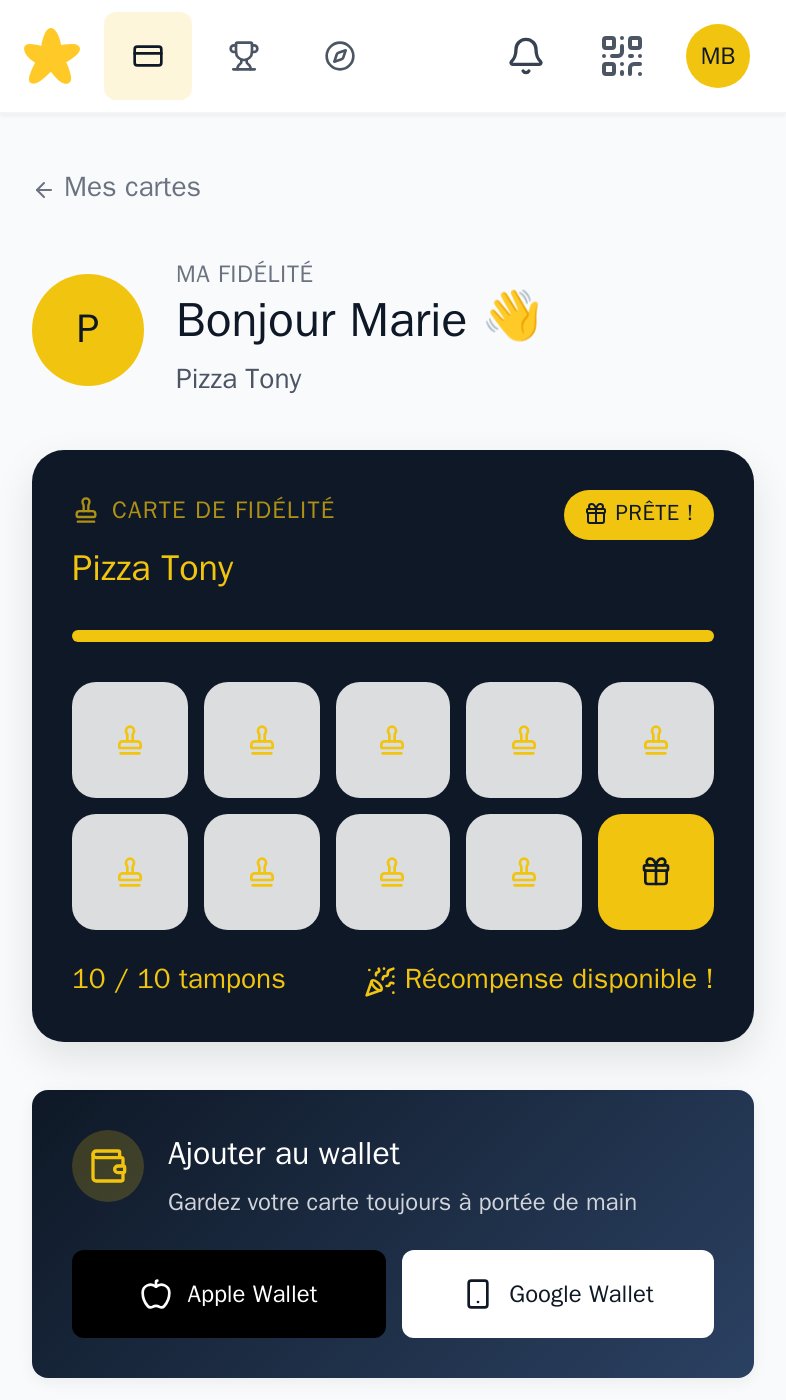 Carte Fidoren ajoutée à Apple Wallet sur smartphone